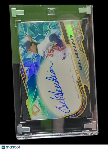 2025 Topps Diamond Icons Chrome Autograph Orel Hershiser #ACC-OH Gold /15