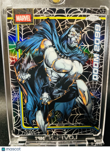 2026 Topps Chrome Marvel Refractor Doom 2099 343/399 #112 Trading Card