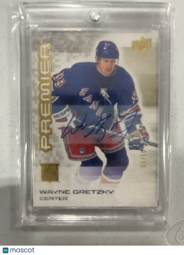2024-25 Upper Deck Premier Wayne Gretzky Gold Short Print Parallel/Variety