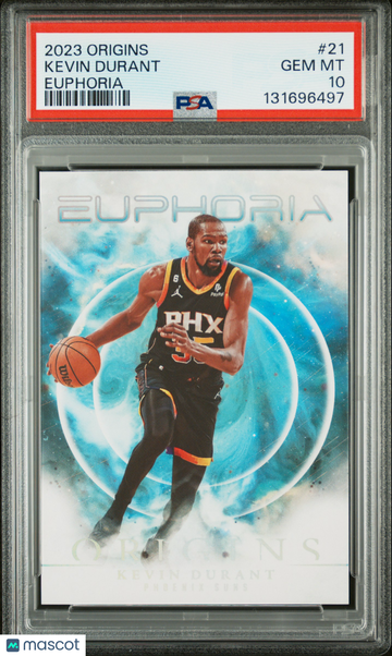 2023 Panini Origins Euphoria Kevin Durant #21 PSA 10
