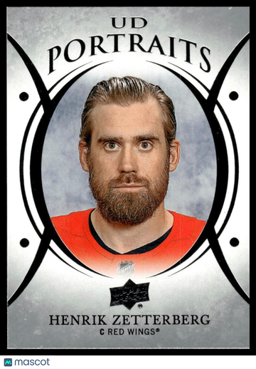 2018-19 Upper Deck Henrik Zetterberg #P-40 UD Portraits