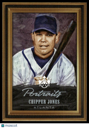 2018 Panini Diamond Kings Chipper Jones #P4 Portraits
