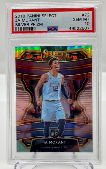 Ja Morant Select Silver PSA 10 49522507