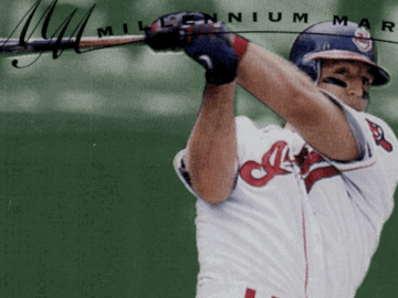 1997 Donruss Signature Series Millennium Marks Jim Thome #1003