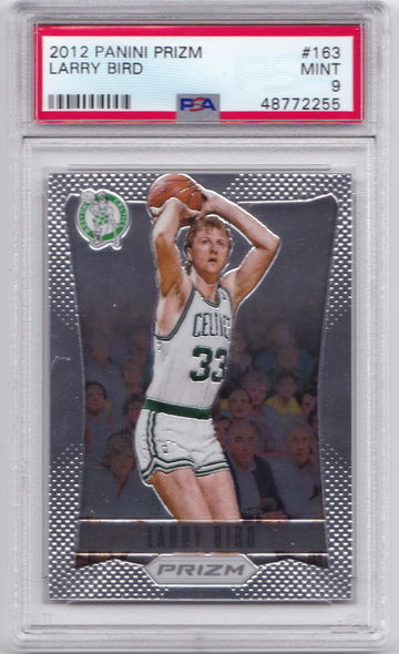 Larry Bird 2012 Prizm PSA 9