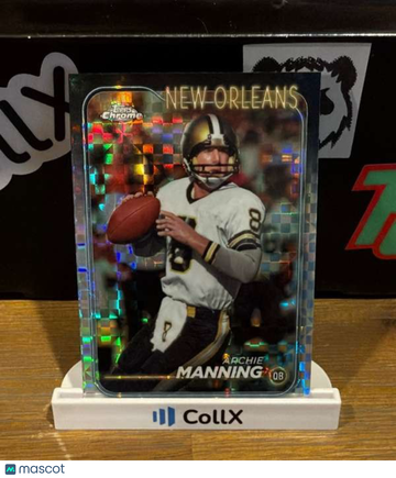 2024 Topps Chrome - Prism Refractor Archie Manning #135