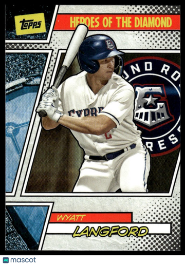 2024 Topps Pro Debut Wyatt Langford #HOTD-5 Heroes of the Diamond