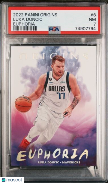 2022 Panini Origins Luka Dončić #6 Insert PSA 7
