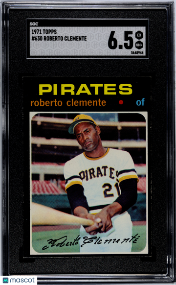 1971 Topps Roberto Clemente #630 SGC 6.5