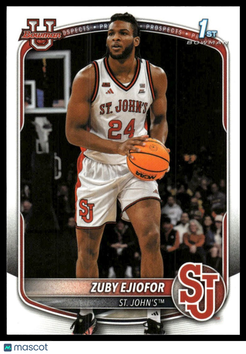 2025-26 Bowman Zuby Ejiofor #BPP-22 Prospects