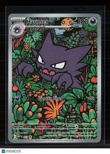2025 Journey Together Haunter Holo Illustration Rare #027