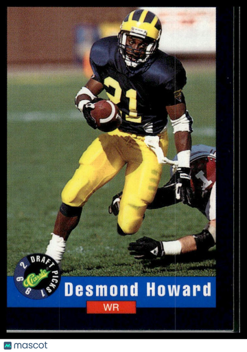 1992 Classic Blister Desmond Howard #1