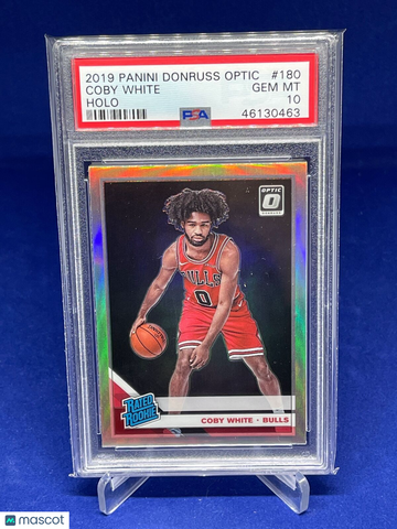 2019 Panini Donruss Optic Coby White #180 Holo PSA 10