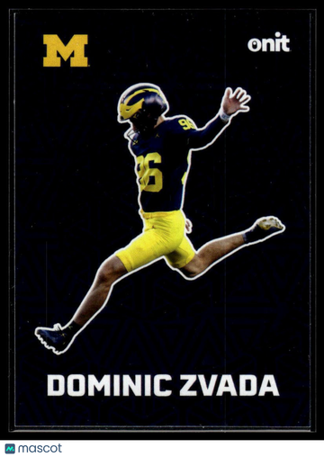2024 ONIT Athlete Michigan Wolverines Dominic Zvada #B-31