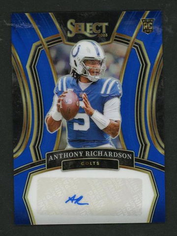 2023 Panini Select RSI-ARI Anthony Richardson Select Prizm Rookie /100 Indianapolis Colts Auto