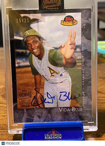2022 Topps Archives Vida Blue #88 Signatures Topps
