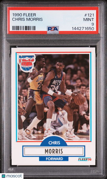 1990 Fleer Chris Morris #121 PSA 9