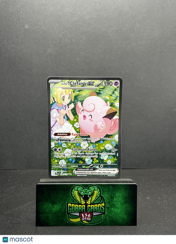 2025 Journey Together Lillie's Clefairy EX Holo Secret Rare SAR #184/159