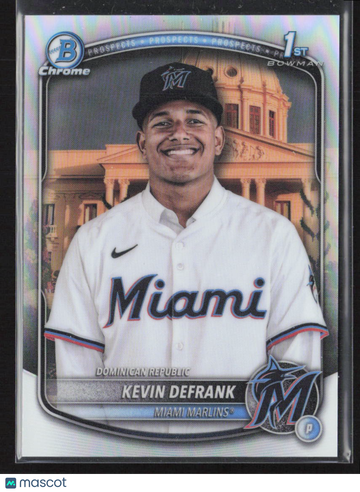 2025 Bowman Chrome Kevin Defrank #BCP-205 Refractor