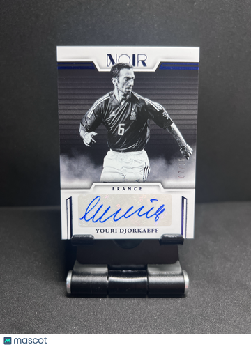 2025 NOIR ROAD TO WORLD CUP YOURI DJORKAEFF BLUE AUTO /15