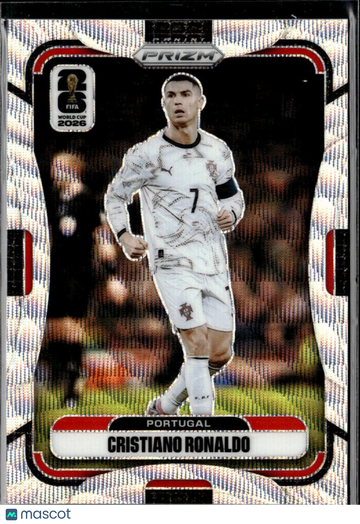 Cristiano Ronaldo 2026 Panini Prizm FIFA World Cup Portugal