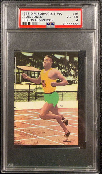 Louis Jones 1968 Difusora Juegos Olympicos PSA 4