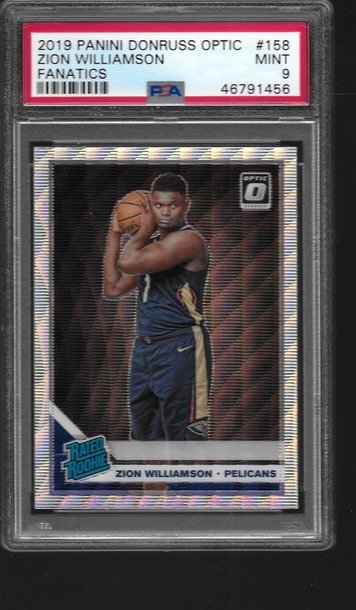 2019 Panini Optic Zion Williamson