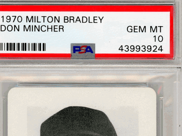 1970 Milton Bradley Don Mincher PSA 10