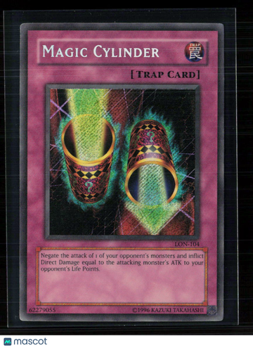Yu-Gi-Oh! TCG 2003 Yu-Gi-Oh! Labyrinth of Nightmare Magic Cylinder Trap Card 1st Edition