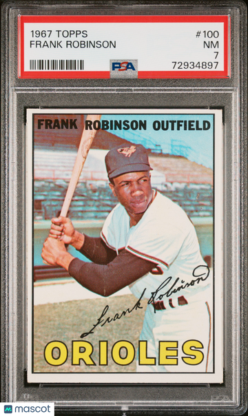 1967 Topps Frank Robinson #100 PSA 7