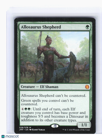 Jumpstart Allosaurus Shepherd Non-Foil Mythic #28