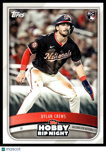 2025 Topps Hobby Rip Night Dylan Crews #7