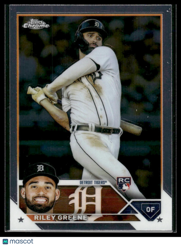2023 Topps Chrome Riley Greene #182 RC