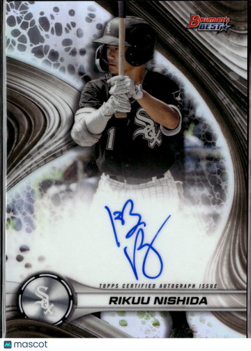 2024 Bowman's Best Rikuu Nishida #B24-RN Refractor