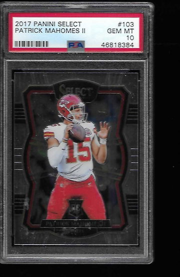 2017 Select Patrick Mahomes
