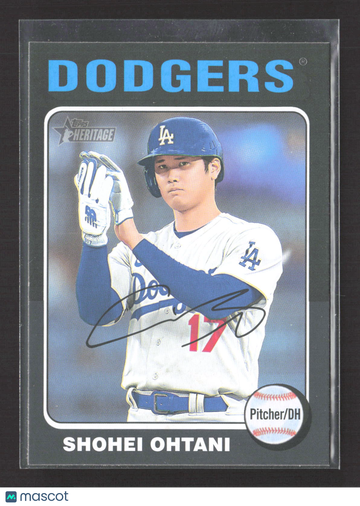 2020 Topps Heritage Shohei Ohtani #371