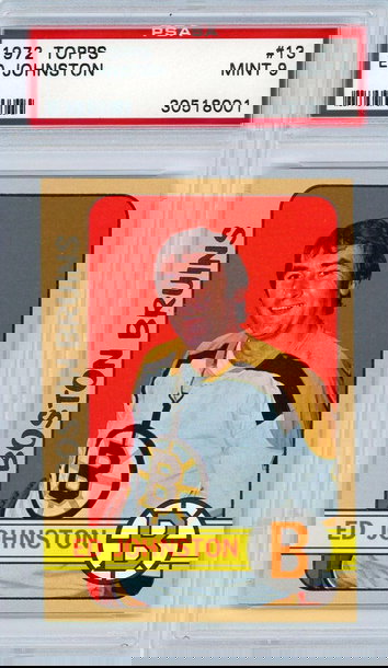 1972 Topps Ed Johnston #13 PSA 9 P1323