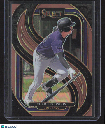 2025 Panini Select Charlie Condon #158 Prizm /125