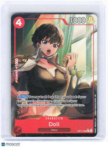 A Fist of Divine Speed Doll Foil Alternate Art #OP11-008