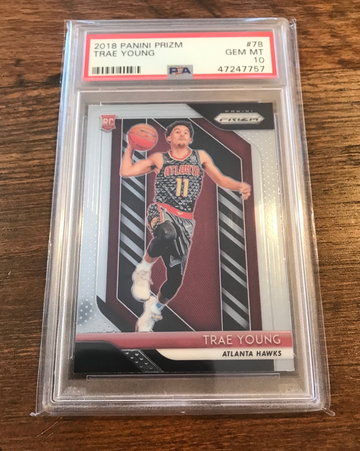 PSA 10 Trae Young 2018 Prizm #78