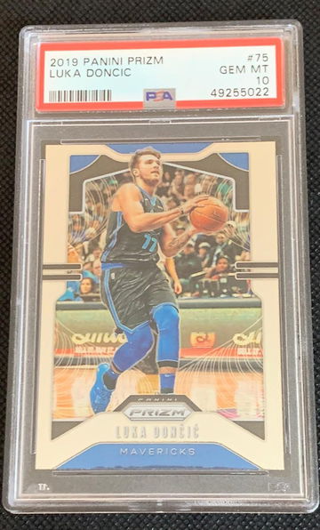 2019 Prizm Luka Doncic PSA 10