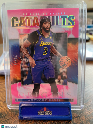 2022 Panini Origins Anthony Davis #2 Pink Parallel/Variety