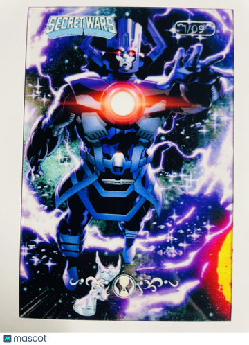 2026 Marvel Doctor Doom CollectoOns Galactus Acetate Case Hit SW-1 Trading Card
