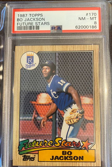 1987 Topps Bo Jackson RC #170 Future Stars