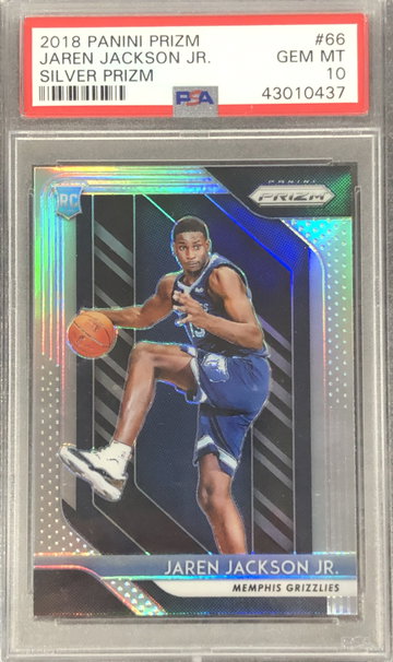 Jaren Jackson Jr Silver Prizm