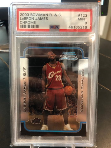 2003 Bowman Chrome Lebron James