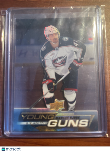 2022-23 Upper Deck Marcus Bjork #703 Acetate Parallel/Variety Rookie
