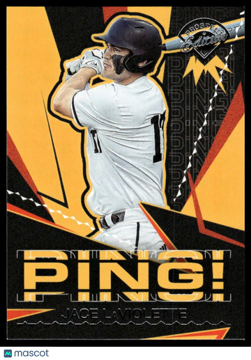 2025 Panini Prospect Edition Jace LaViolette #6 Ping!