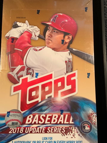 2018 Topps Update Hobby Box