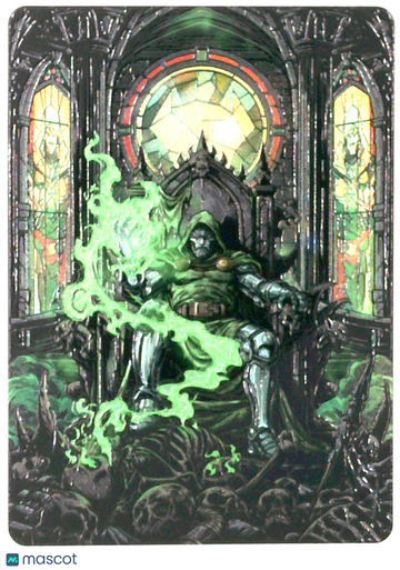 Doctor Doom HOLOFOIL TEXTURED Alternative Art Holo Ultra Rare